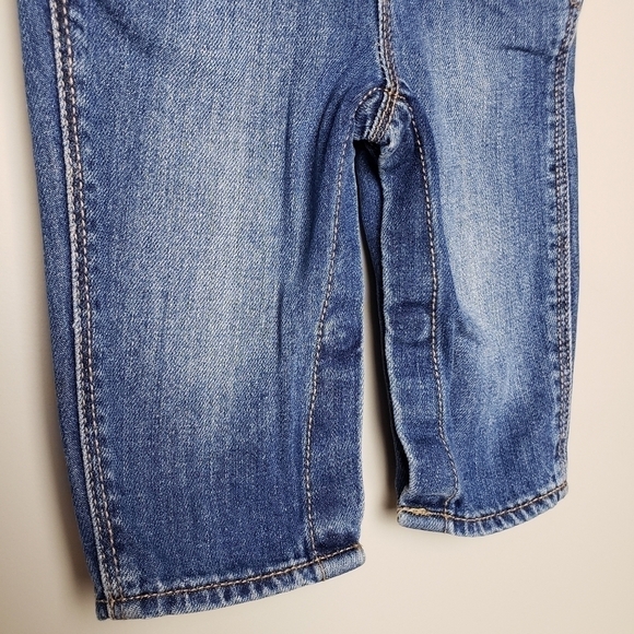 Oshkosh B'Gosh Girls Denim Overalls size 6M - Picture 7 of 8